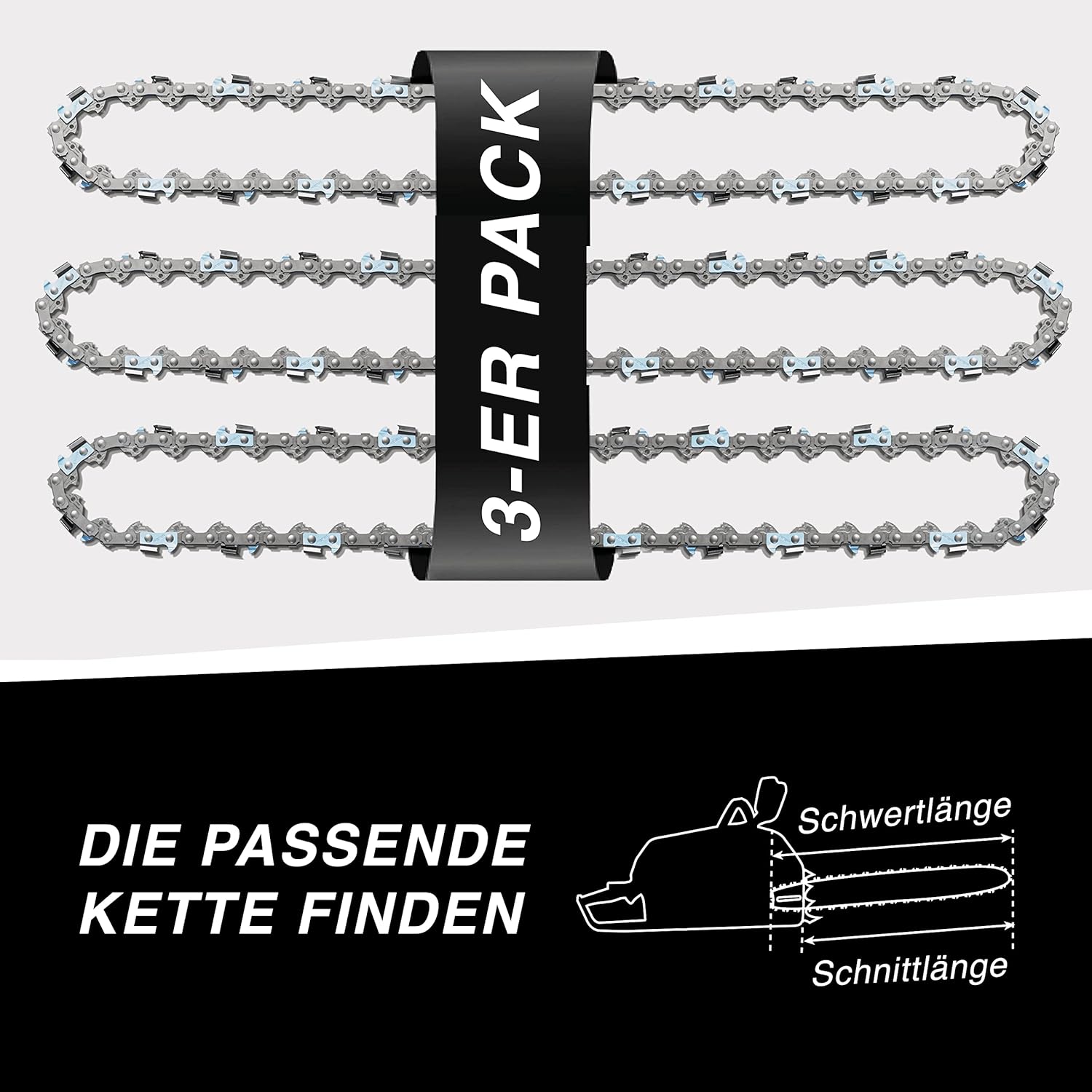 Sägeketten 1,5 mm