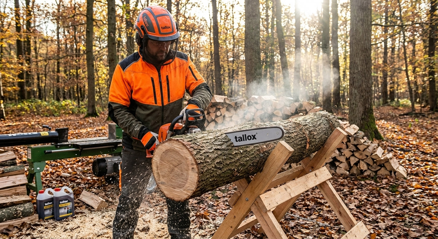 Brennholz machen wie die Profis: Ausrüstung, Technik und Sicherheit