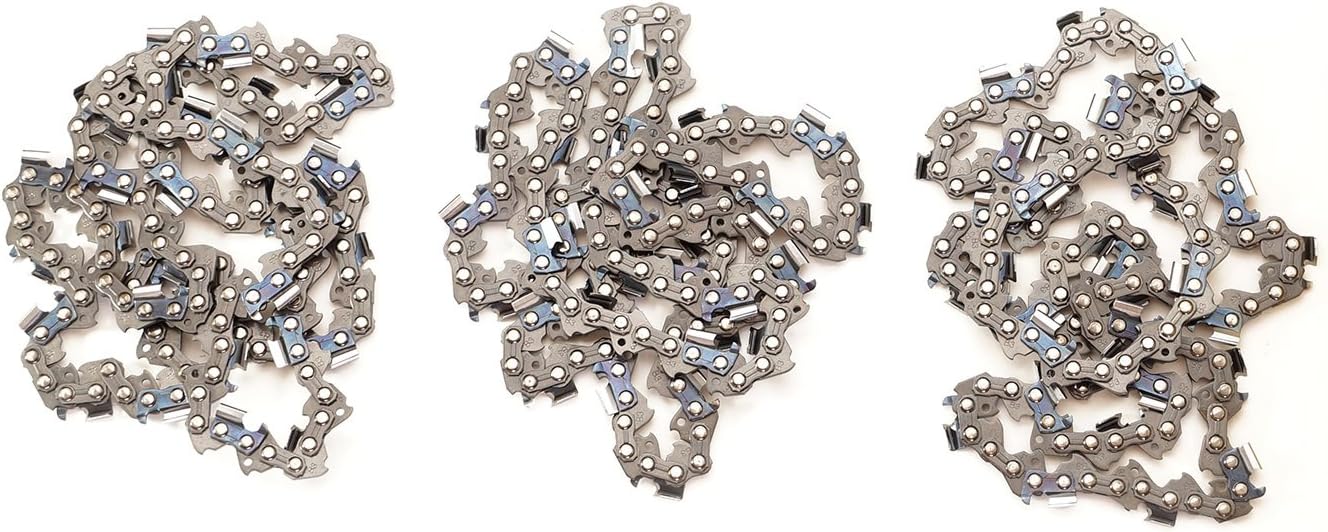 3 tallox Sägeketten 3/8" 1,6 mm 84 TG für 63 cm Schwert Vollmeißel