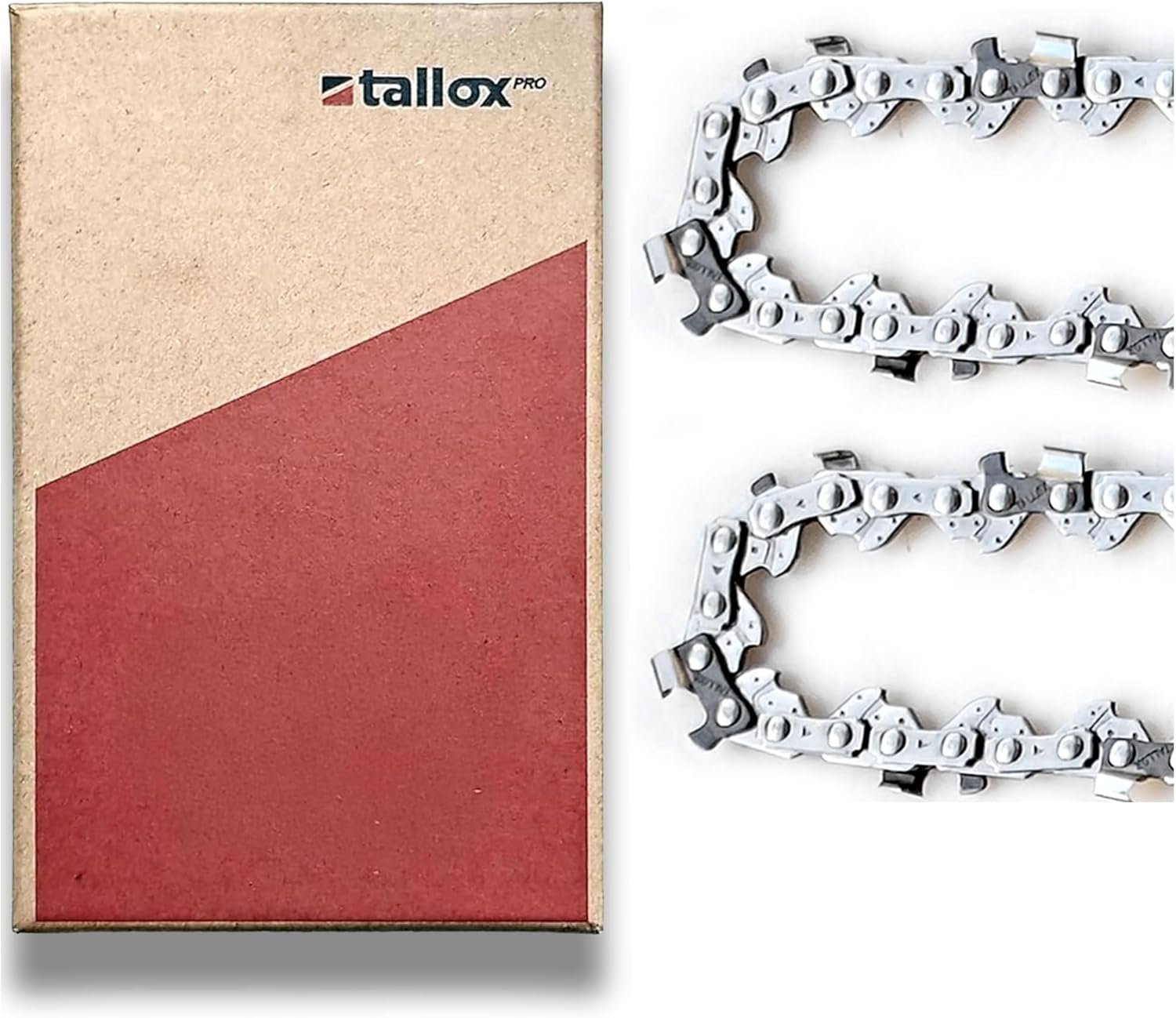 2 tallox Sägeketten 3/8" 1,6 mm 91 TG für 71 cm Schwert