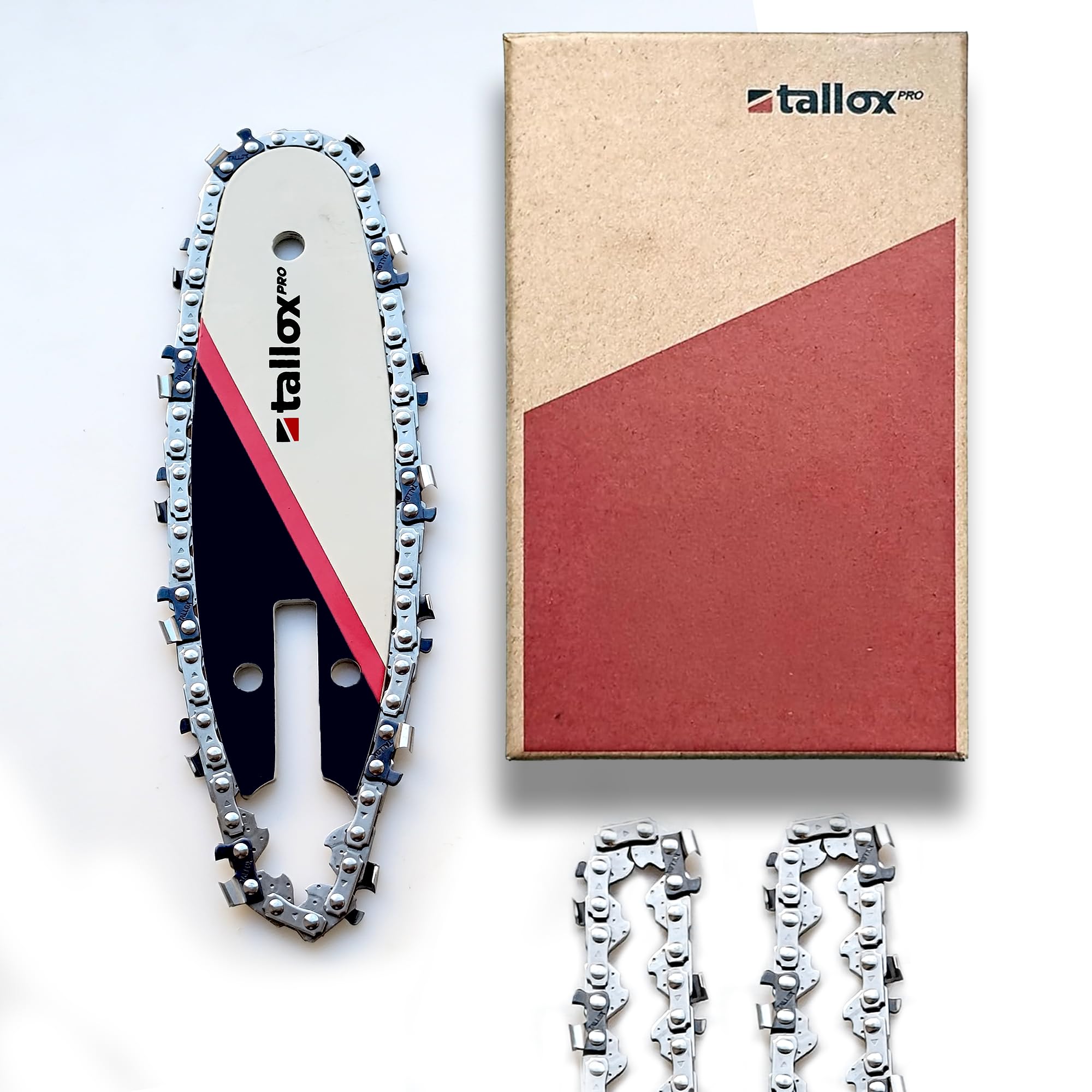 3 tallox Sägeketten 1/4" 1,1 mm 28 TG kompatibel mit Stihl GTA 26