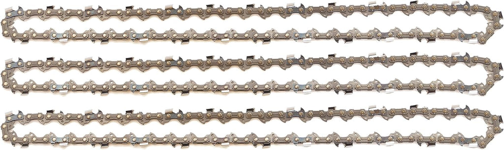 3 tallox Sägeketten 3/8" 1,1 mm 50 Treibglieder Version 2024 rückschlagarm kompatibel mit Stihl