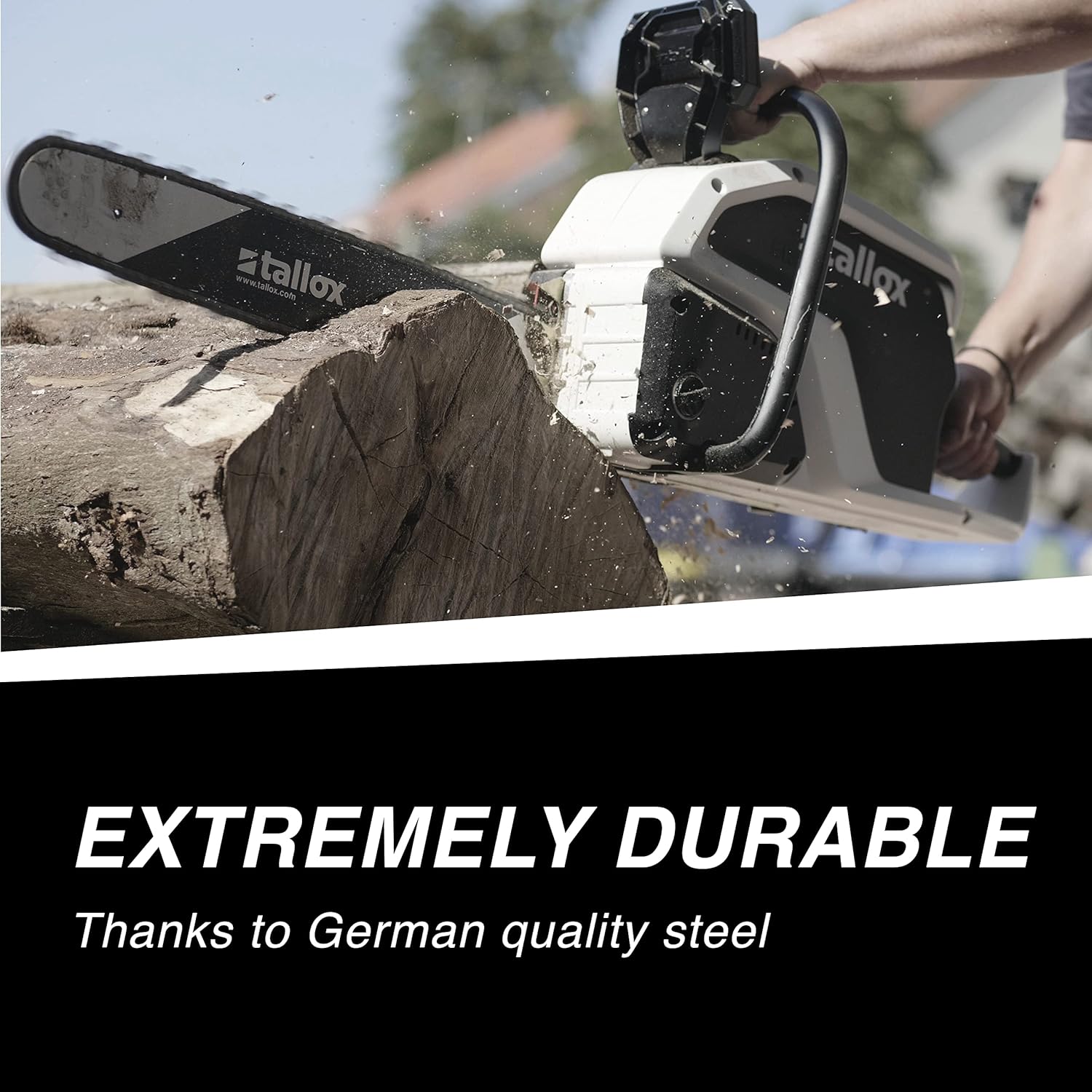 3 tallox Sägeketten 3/8" 1,1 mm 46 TG 30 cm Schwert kompatibel mit Dolmar und Makita Husqvarna Motorsägen