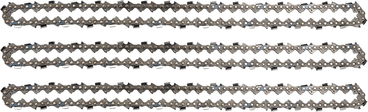 3 tallox Sägeketten .325 1,5 mm 64 TG 38 cm Schwert Vollmeißel kompatibel mit DOLMAR HUSQVARNA Makita und andere