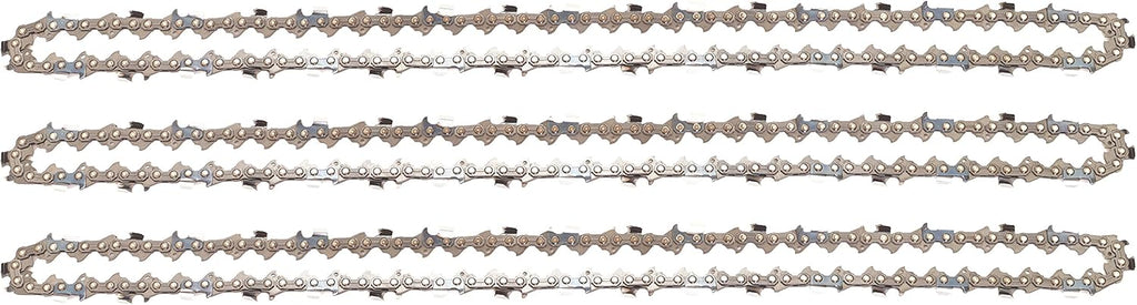 3 tallox Sägeketten 3/8" 1,6 mm 72 TG 50 cm Schwert Vollmeißel kompatibel mit Stihl Motorsägen