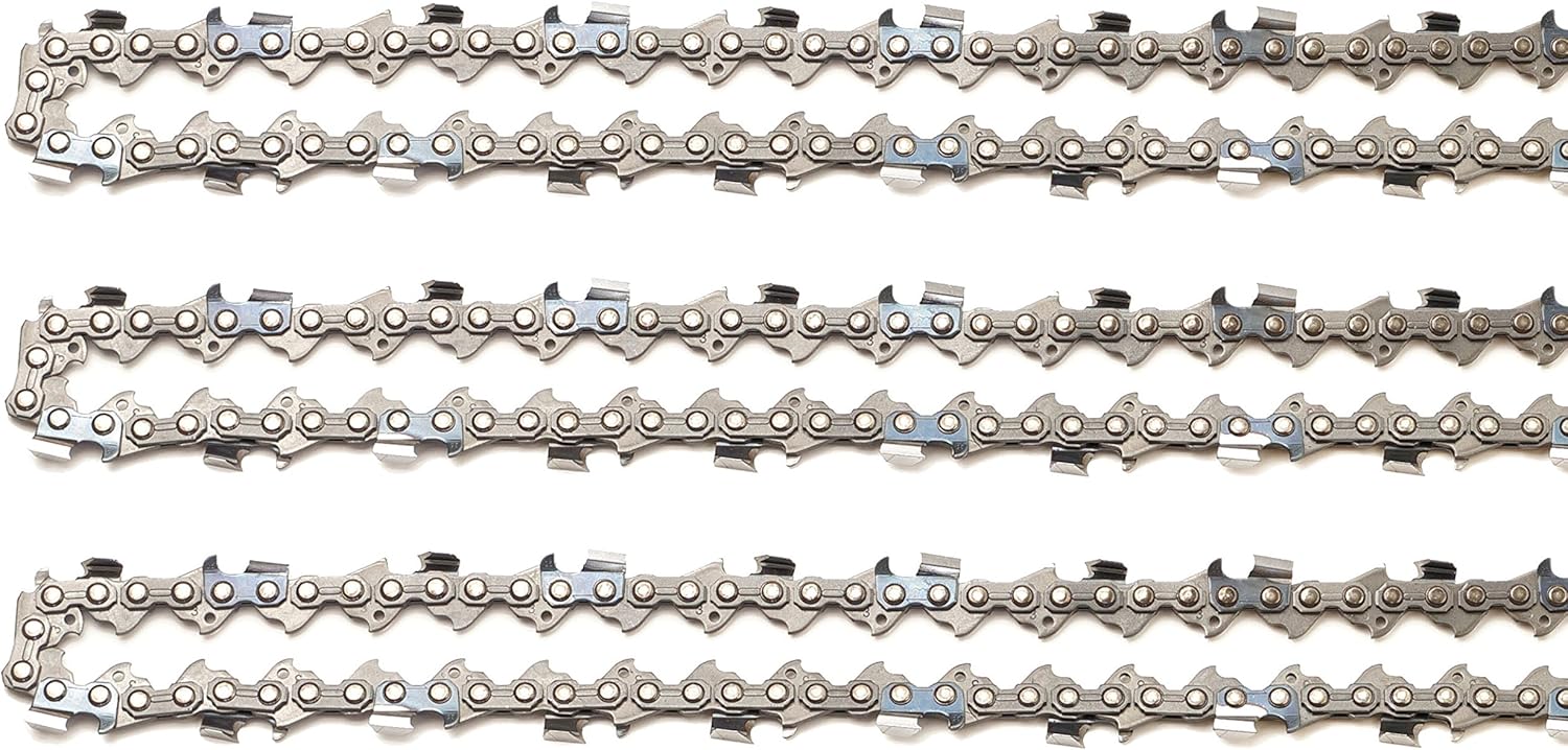 3 tallox Sägeketten .325" 1,5 mm 76 TG 45 cm Schwert Vollmeißel