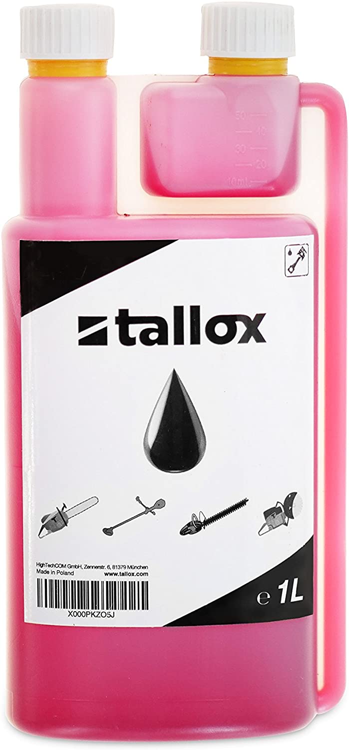 tallox Hochleistungs Motoröl 1L Motorsägen Freischneider Trennschleifer Heckenscheren