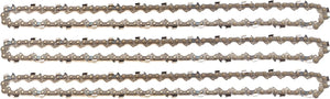 3 tallox Sägeketten 3/8" 1,3 mm 50 TG 35 cm Schwert kompatibel unter anderem mit Stihl Motorsägen