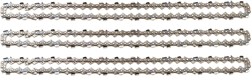 3 tallox Sägeketten .325 1,3 mm 64 TG 38 cm Schwert Halbmeißel kompatibel mit DOLMAR HUSQVARNA