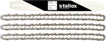 Cargar imagen en el visor de la galería, tallox Schwert und 3 Sägeketten 3/8&quot; 1,3 mm 56 TG 40 cm Führungsschiene kompatibel mit Dollmar Einhell Makita Black &amp; Decker und andere
